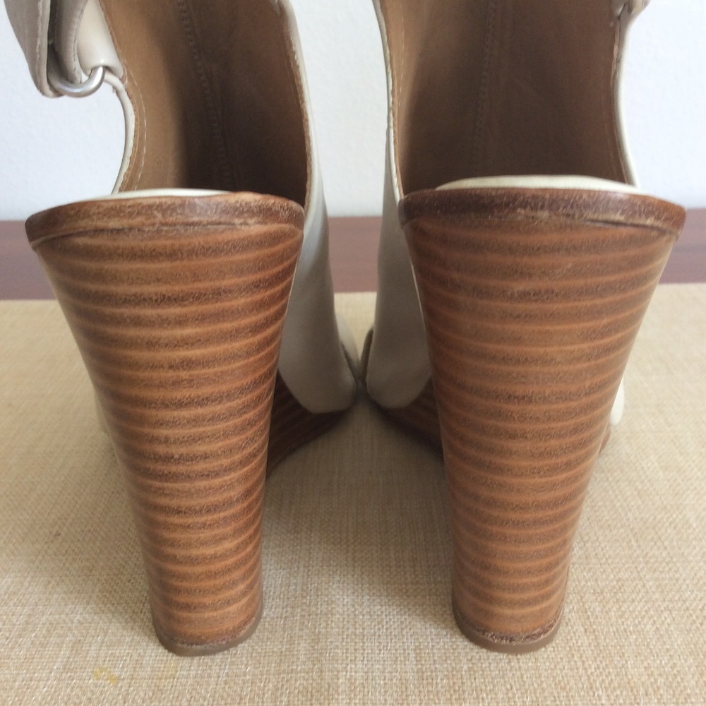 Rag & Bone Wembley Peep-Toe Wedge Bootie Sz-10/40 - Picture 5 of 8